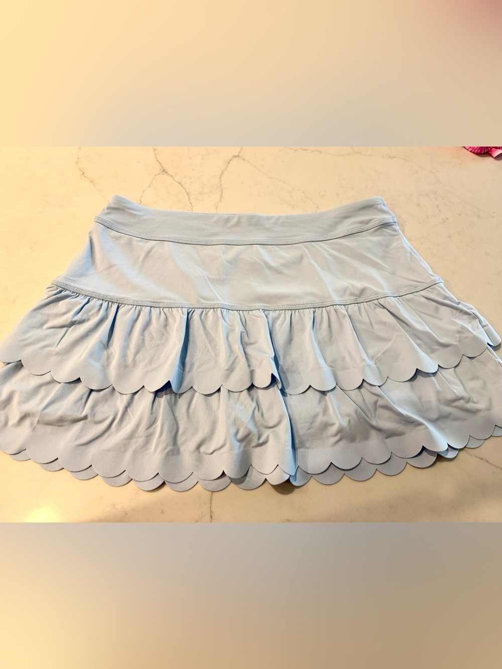 NEW Lilly Pulitzer Luxletic baby blue skort